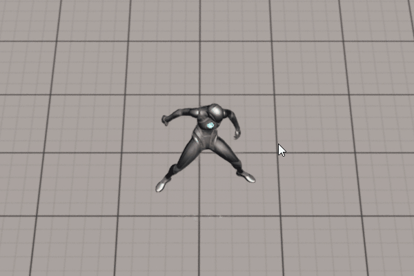 Démonstration des animations de mouvement